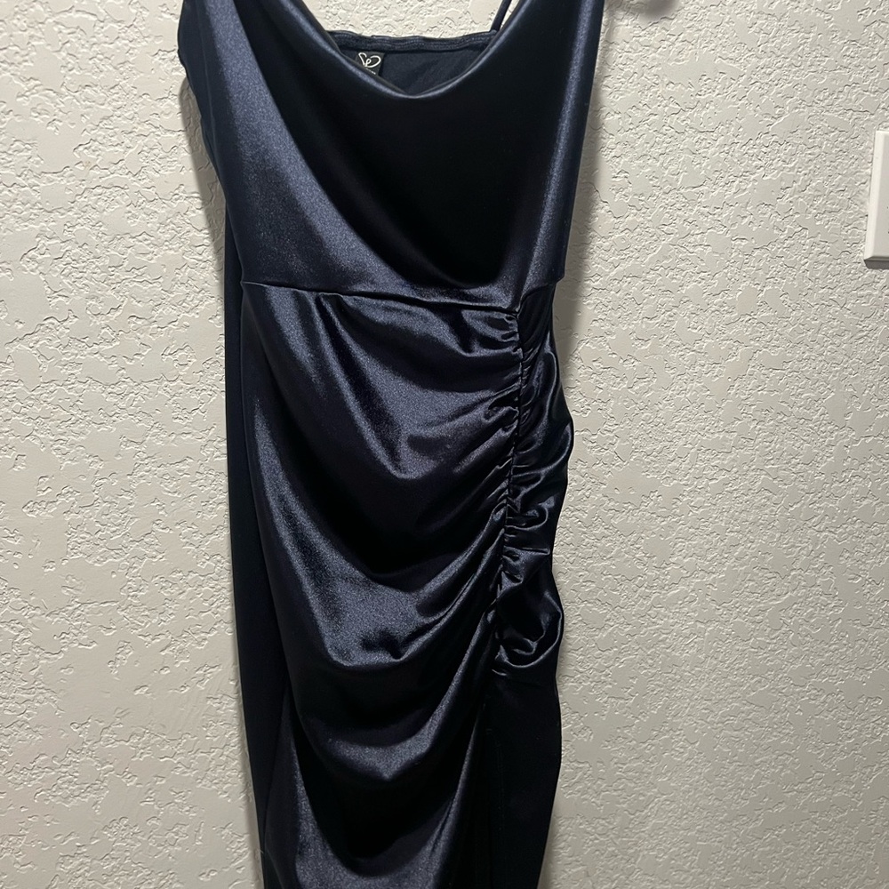 Windsor Midnight Blue Asymmetrical Dress